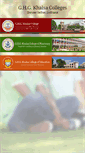 Mobile Screenshot of ghgcollegesadhar.org